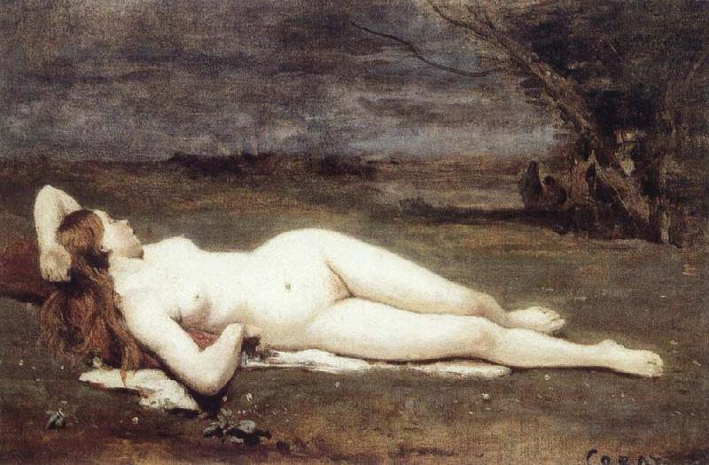 Jean Baptiste Camille  Corot Recreation by our Gallery china oil painting image